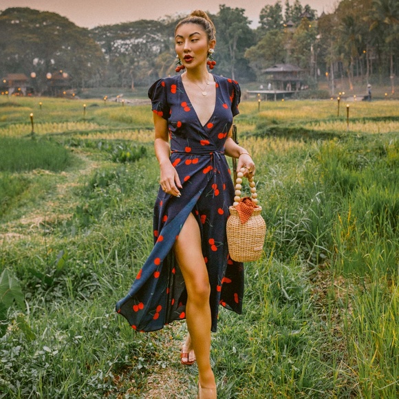 Realisation Par Dresses & Skirts - 🍒Teale Cherry Dress